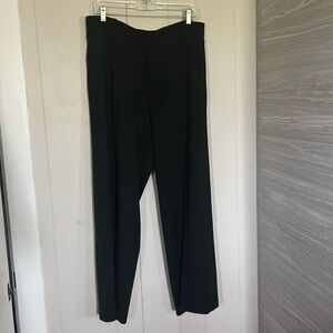 Lauren by Ralph Lauren black wide leg slack, size 14